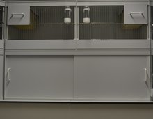 Kunststof onderbouw met schuifdeur