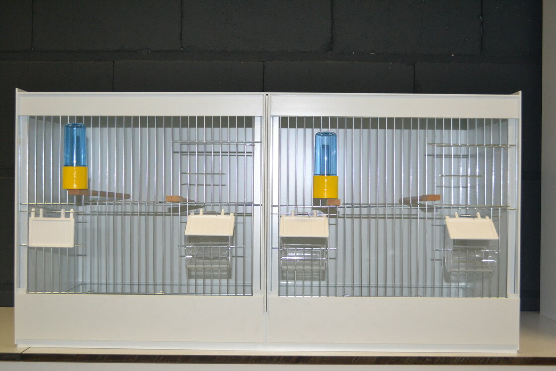 Kunststof kweekkooi 2-delig