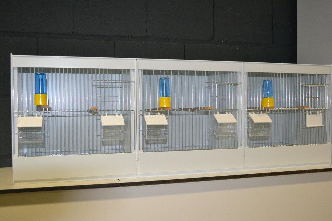 Kunststof kweekkooi 3-delig