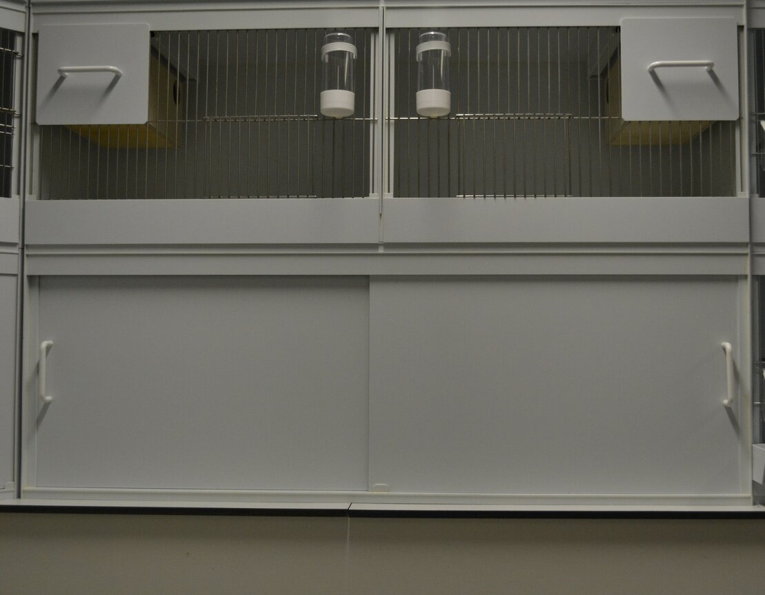 Kunststof onderbouw met schuifdeur