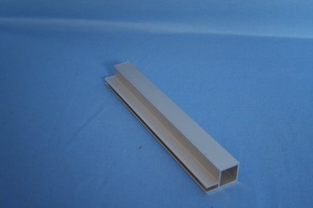 Blank aluminium met 4 mm flens