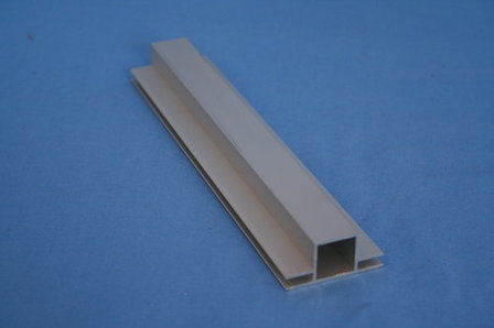Geanodiseerd aluminium met 2 x flens 4mm