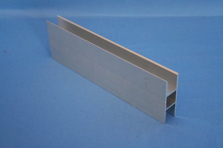 Dakprofiel blank met 2 x 16 mm flens