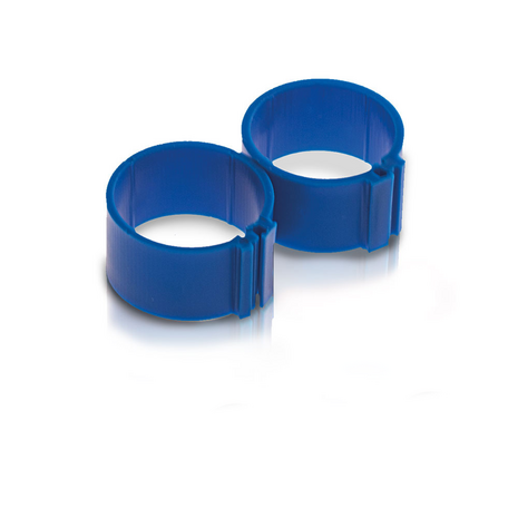 pluimvee ring 6 mm donkerblauw