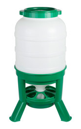 Hopper feeder plastic groen 40 liter Hopper feeder plastic groen 40 liter