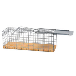 Rattenval kooimodel met houten bodem