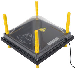 Afdekkap PET voor warmteplaat WP-30