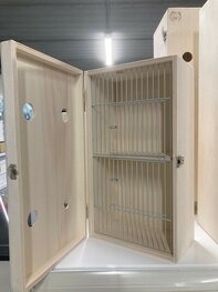 Transportkooi met deksel 2 vakken middel Transportkooi met deksel 2 vakken middel