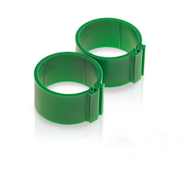 Pluimvee ring 6 mm donker groen